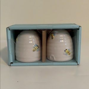 Honey Bee Salt and Pepper Shakers